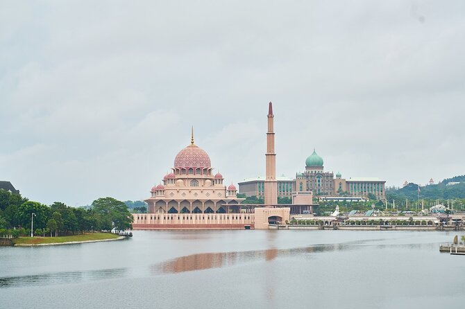 Putrajaya City Tour from Kuala Lumpur - Entering the rose-colored Putra Mosque
