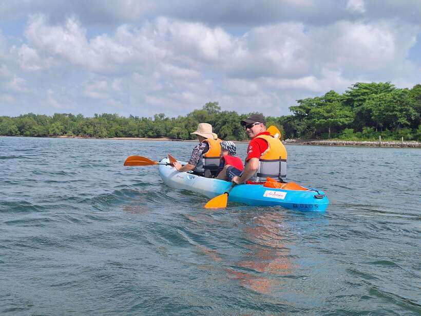 Round Ketam Kayaking at Pulau Ubin - What the Pulau Ubin setting adds