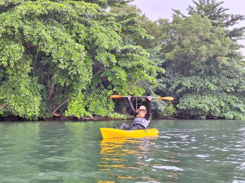 Round Ketam Kayaking at Pulau Ubin - Hoping for otters and water monitor lizards