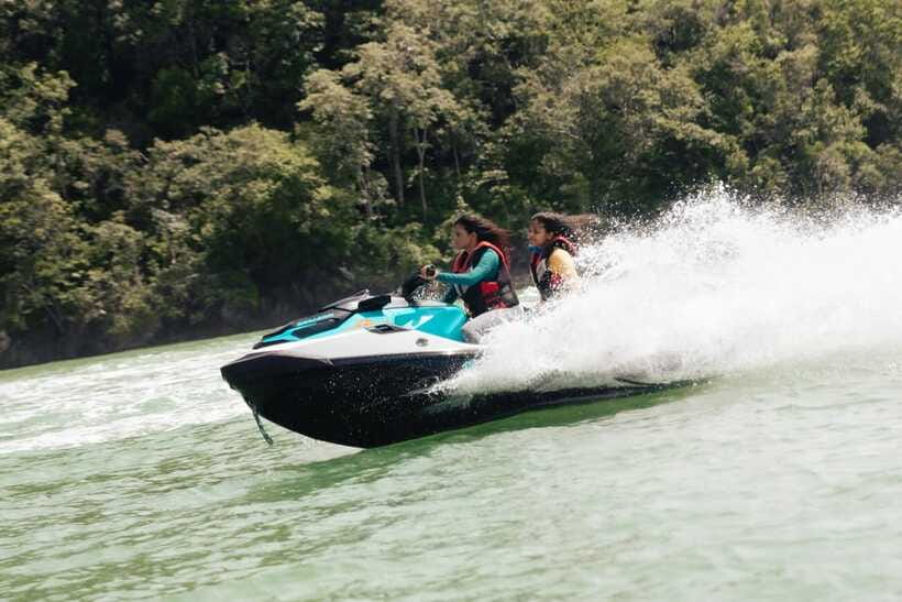 Ruby Package Jet Ski Tour Langkawi with Free Drone Video - A swim at Fjord Eco Marine Park