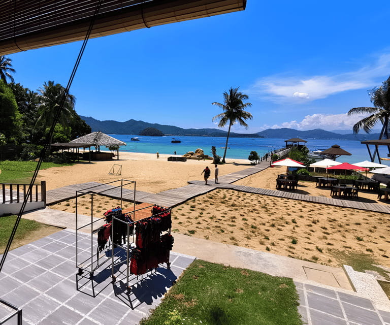 Sabah: Dreamer Island Snorkeling Day Tour Ticket - Three hours for snorkeling and optional water sports