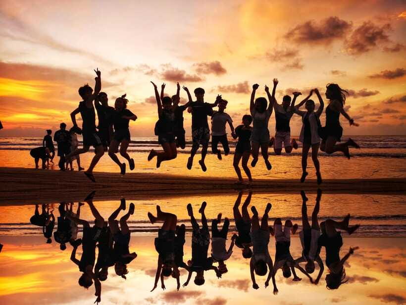Sabah: Kawa Kawa Fireflies Sunset Cruise - Fireflies along the dark riverbanks