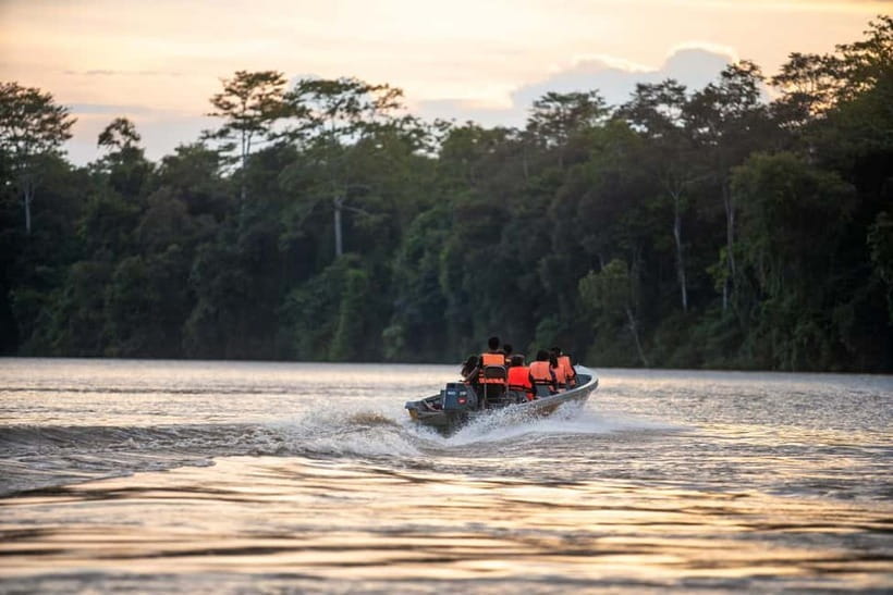 Sandakan: Kinabatangan River Wildlife Cruise with Lunch - The Sandakan pickup and the first 30 minutes