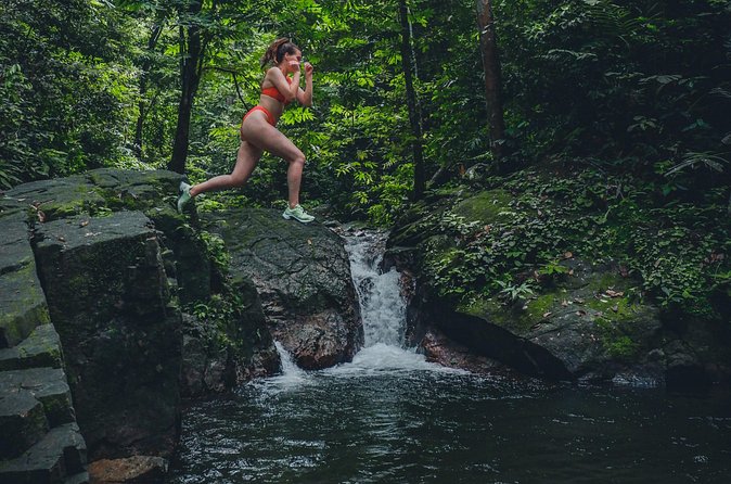 Secluded Waterfall Adventure - The lower falls for photographs and rainbows