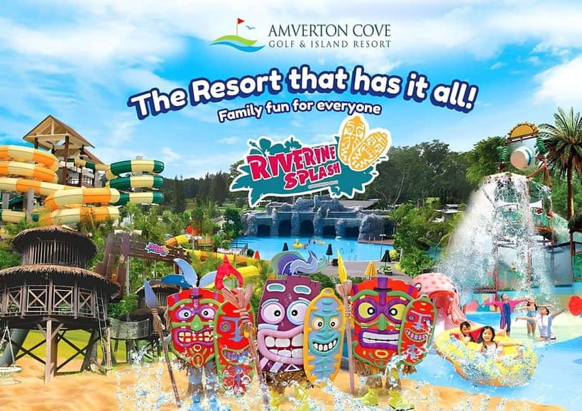 Selangor: Amverton Riverine Splash Entry Ticket - Starting with the high-speed slides