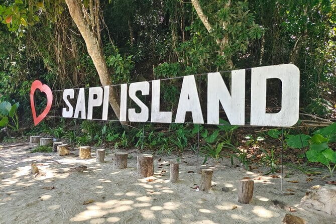 Sepanggar Island Luxury Boat - The party boat slide and karaoke