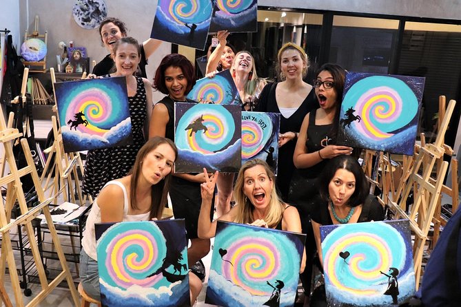 Sip & Paint Night - What Happens at Art & Bonding