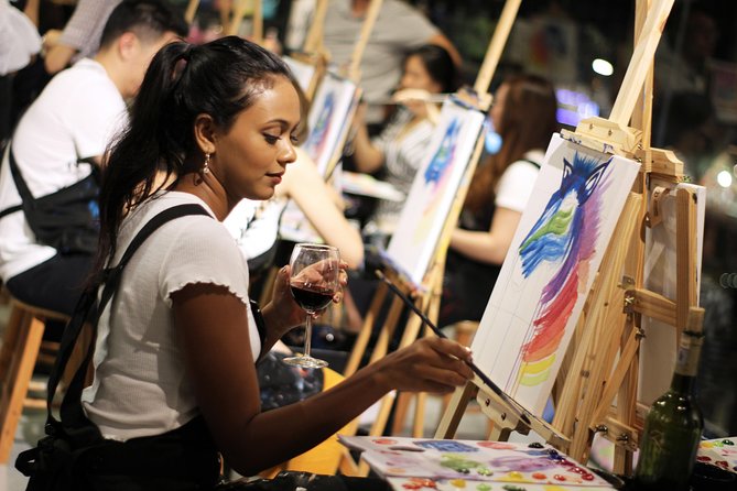 Sip & Paint Night - Guided Painting Without the Pressure of Art School