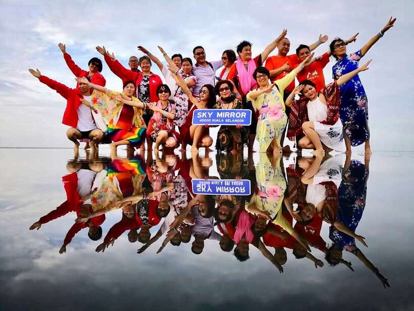 Sky Mirror - Kuala Selangor and Sekinchan Paddy Field Tour - Nan Tian Temple and the final view over the paddies
