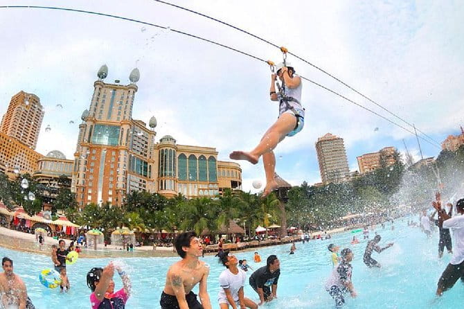 Sunway Lagoon Admission Ticket with Pickup from Hotel - Water Park thrills, from surf beach to Vuvuzela