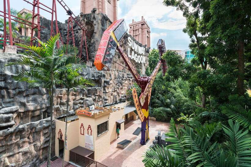 Sunway Lagoon Theme Park with Round-Trip Transfer - Rides, pirates, and family play areas