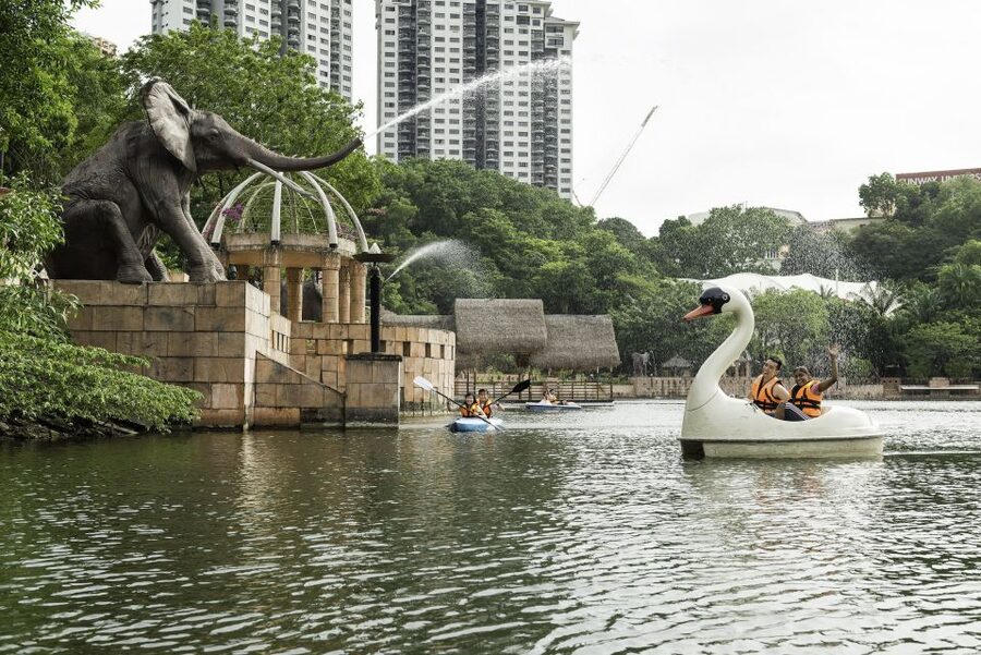 Sunway Lagoon Theme Park with Round-Trip Transfer - Extreme Park and the extra-cost activities
