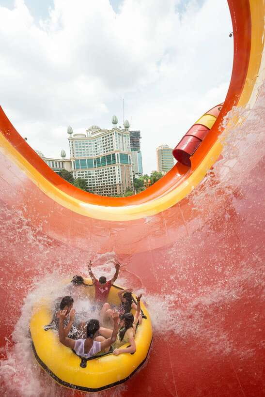 Sunway Lagoon Theme Park with Round-Trip Transfer - The Water Park and its huge surf beach