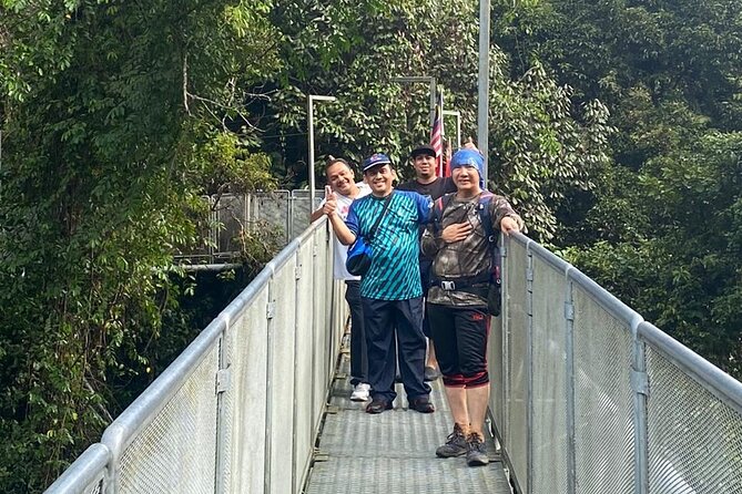 Whitewater Rafting Sedim River +/- Sireh Cave from Penang - The canopy walkway gives you a quiet opening